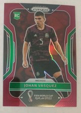 2022 Panini Prizm FIFA World Cup Qatar Maroon #149 Johan Vasquez RC 16/22!