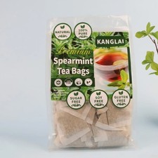 - 120 Count Spearmint Tea Bags Organic 0.07 per strip