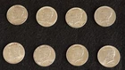 1964 Kennedy Half Dollar .50 cent Silver US Mint Coin Lot 8 piece