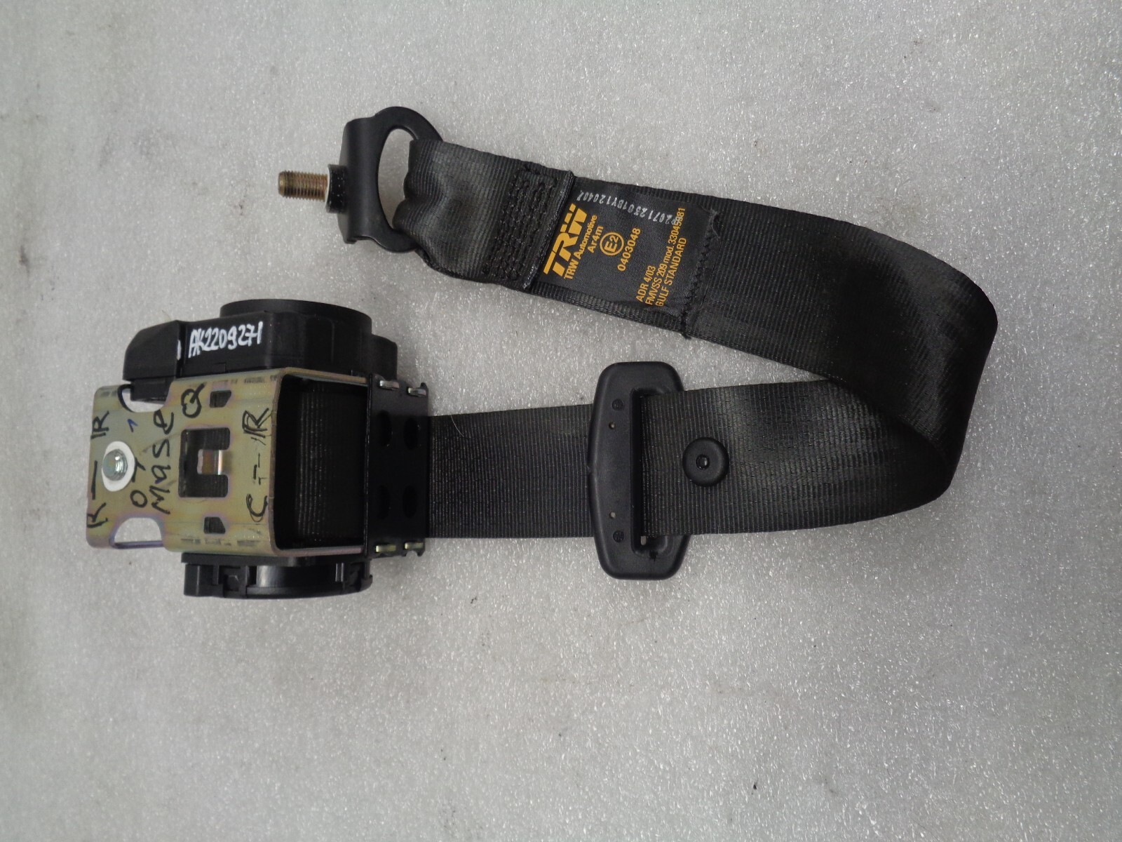 Maserati Quattroporte REAR Seat belt