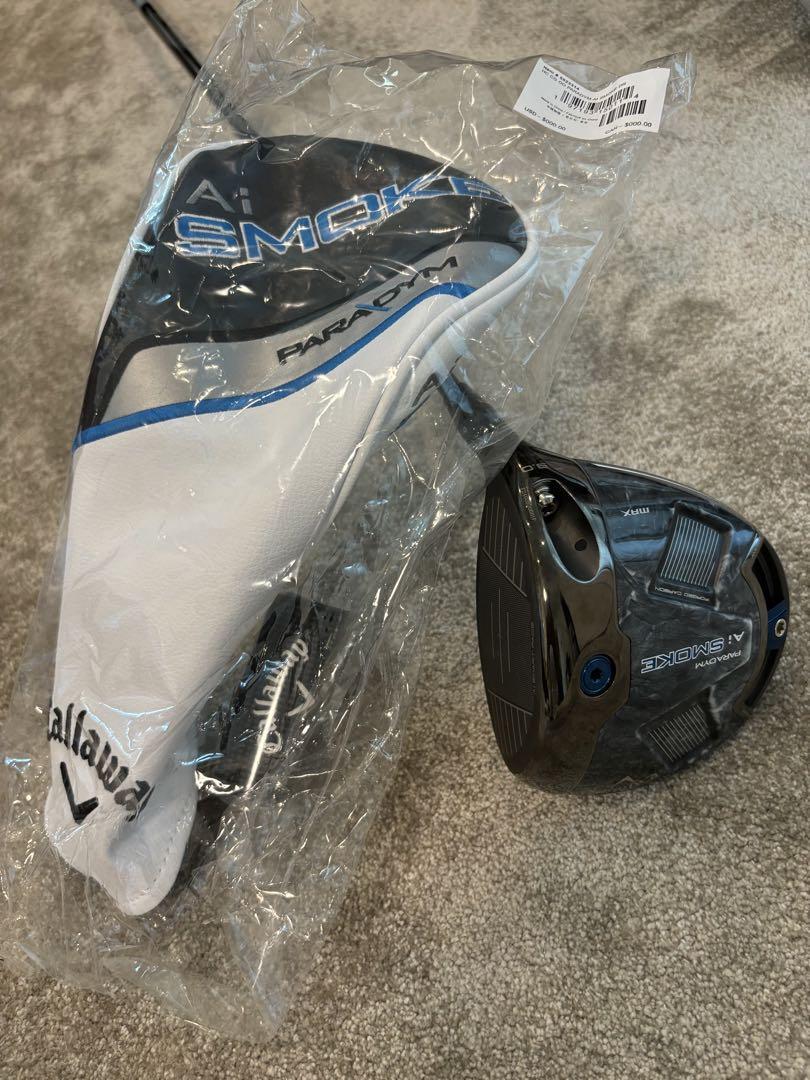 Callaway Ai SMOKE MAX 9.0° TENSEI 50S