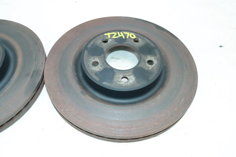 17-19 INFINITI Q60 AWD 3.0 PREMIUM ROTORES DE FRENO DELANTEROS 12.60" T2470 Foto 4 de 4