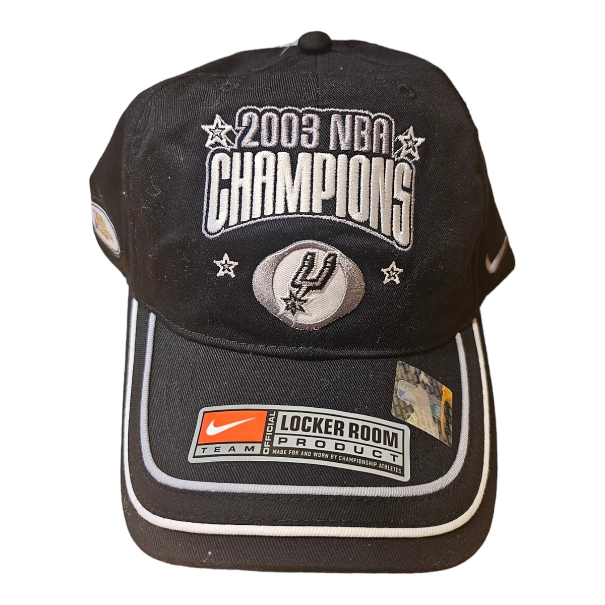 San Antonio Spurs NBA Finals Locker Room Vintage 2003 NBA