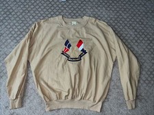 Vintage NOS "Mackinac Yacht Club" Long Sleeve Shirt Made In USA 1970s Rare