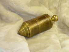 Plumb bob Incomplete construction. 20Th Century. Plumb Incomplete construction