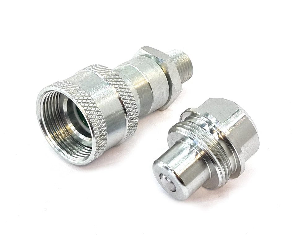 DELTA-P LTD Hydraulic Jack Couplings 1/4" NPT 720 Bar (10'440 PSI) - Ball Seal