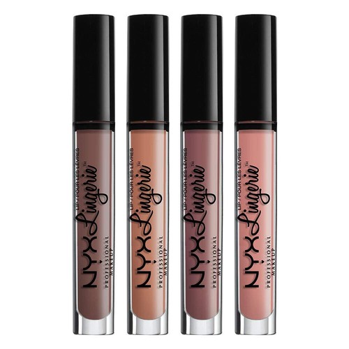NYX PROFESSIONAL MAKEUP Lip Lingerie Matte Liquid Lipstick - Exotic, Warm - 第 9/9 張圖片