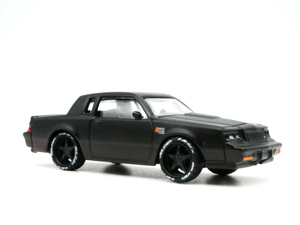 87 Buick Grand National Real Riders 1987 negro raro escala 1:64 diorama fundido a presión Foto 2 de 4