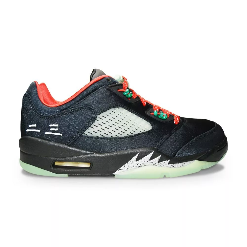 Mens Nike Air Jordan 5 Retro Low SP - DM4640 036 - Black Classic