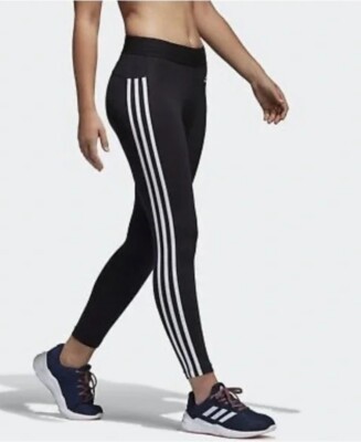 adidas gazelle silver green womens Airweight Rib High Waist 7/8 main image 1