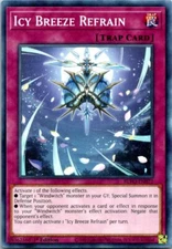 Icy Breeze Refrain BLVO-EN072 Yu-Gi-Oh! Light Play 1st Edition