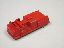 MC628 VINTAGE MIDGETOY DIECAST car Red fire type vehicle firetruck 2 3/4"