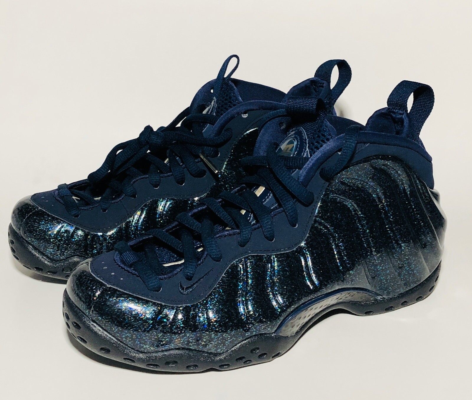 black glitter foamposites