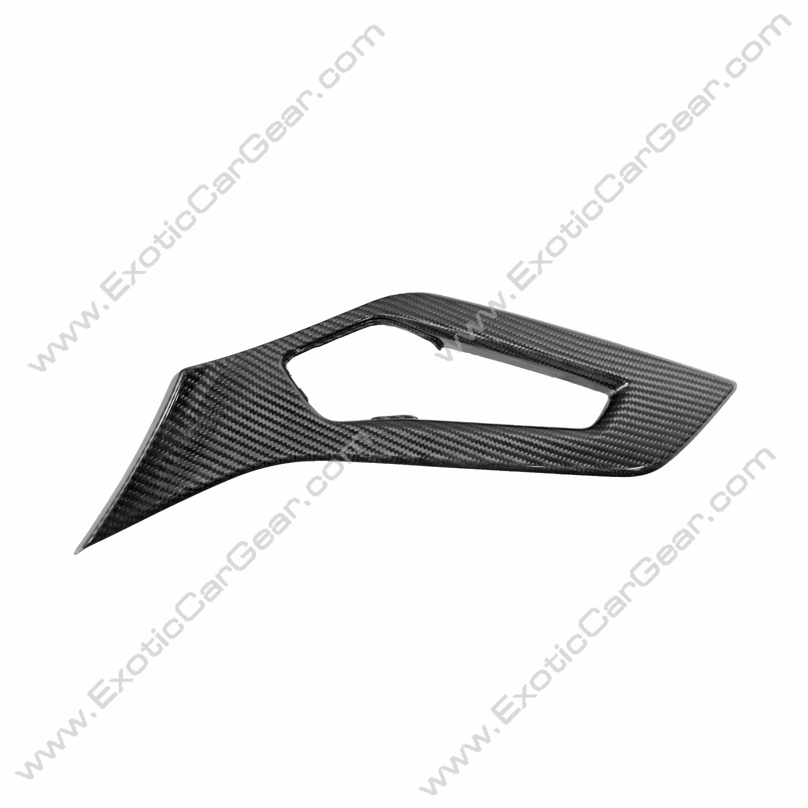 Lamborghini Aventador LP700 Carbon Fiber Inner Door Pull Trim