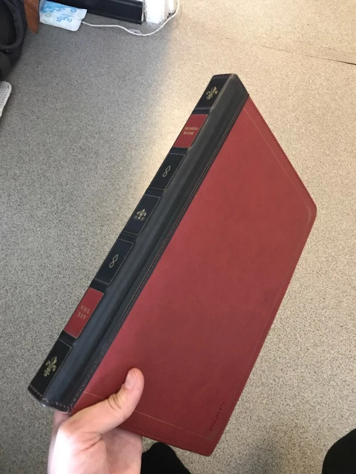 Funda Mosiso Vintage Libro Cremallera para Macbook Air 13 Pro 13 15 Retina 2019 Foto 4 de 4