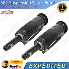 2x Front Hydraulic Suspension Shocks for Mercedes W220 W215 ABC S CL Class 00-06