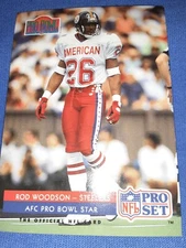 1992 Pro Set - AFC Pro Bowl Star #399 Rod Woodson