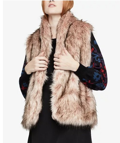 New Bcbgeneration Faux Fur Vest In 