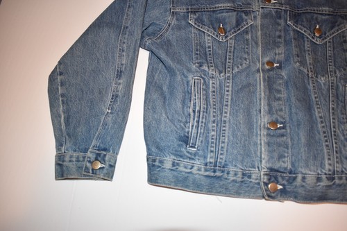 Chaqueta de Jean de Colección The Disney Channel Azul Denim, Talla Mediana, Años 80 Nd Hecha en EE. UU. - Imagen 11 de 16