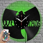 LED Clock Wu-tang clan Vinyl Record Wall Clock Led Light Wall Clock 244