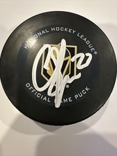 Chandler Stephenson Vegas Golden Knights Autographed Official Game Puck Signed