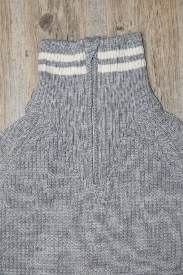 DEVOLD Varde Zip Neck  Pullover 100% Wolle  Gr. L - Bild 4 von 4