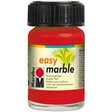 13059039-031 Marabu Easy Marble 15ml-Cherry Red