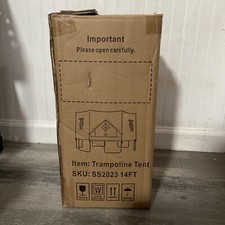 Steelway 14FT 16FT Trampoline Tent, Trampoline Cover Fit For 14FT 157