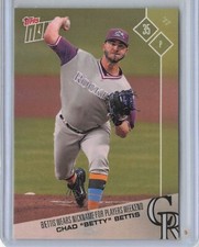 2017 Topps Now #PW-44 Chad Bettis Colorado Rockies