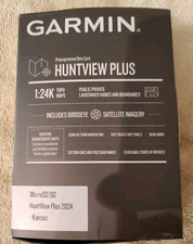 Garmin Alpha HuntView Plus Map Card Kansas 2024 New