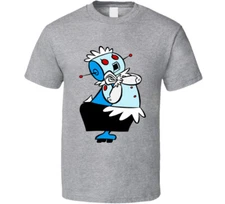 The Jetsons Shirt Rosie The Robot Retro Vintage Cartoon Supersonicos Grey Shirt 