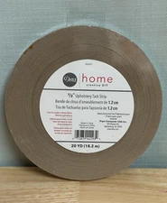 Dritz 44293 Upholstery Tack Strip 1/2" x 20 yd Natural