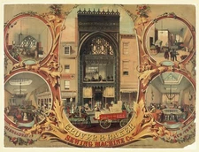 14309.Decor Poster print.Home Room wall art design.Vintage sewing machine