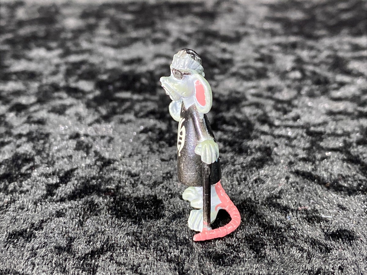Vintage Hood Rats 2001 Action Figure Rat with Cane Collectors 