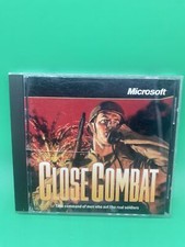Vintage Microsoft Close Combat Game PC, 1996 Scratch Free For Windows 95