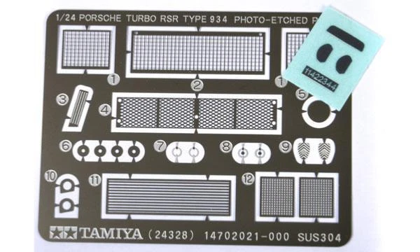 1/24 Modellino Porsche 934 Jaeger - Tamiya - TAM24328 - Immagine 3 di 3