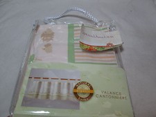 Summer Infant - Natural Organic Basics JUNGLE NEUTRAL Window Valance 15"x48" NEW