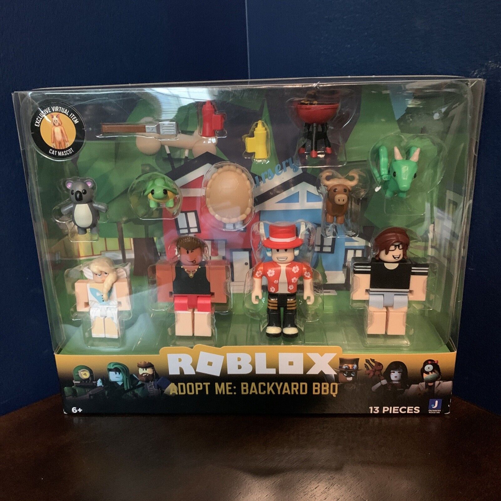 ROBLOX Mini Figures Adopt Me: Backyard BBQ, Factory Sealed New 13 pcs