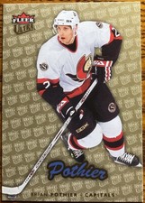 2006-07 Fleer Ultra Gold Medallion Brian Pothier #197 Washington Capitals