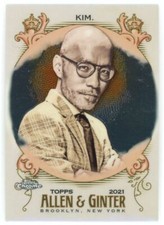 2021 Topps Allen & Ginter Chrome Daniel Kim #222