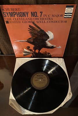 Schubert Symphony No 7 in C Major Cleveland Orchestra George Szell Epic Records