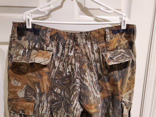 Redhead Mens Realtree Camo Cargo Hunting Pants Size XL Long 39x32.5 Military - Picture 10 of 14