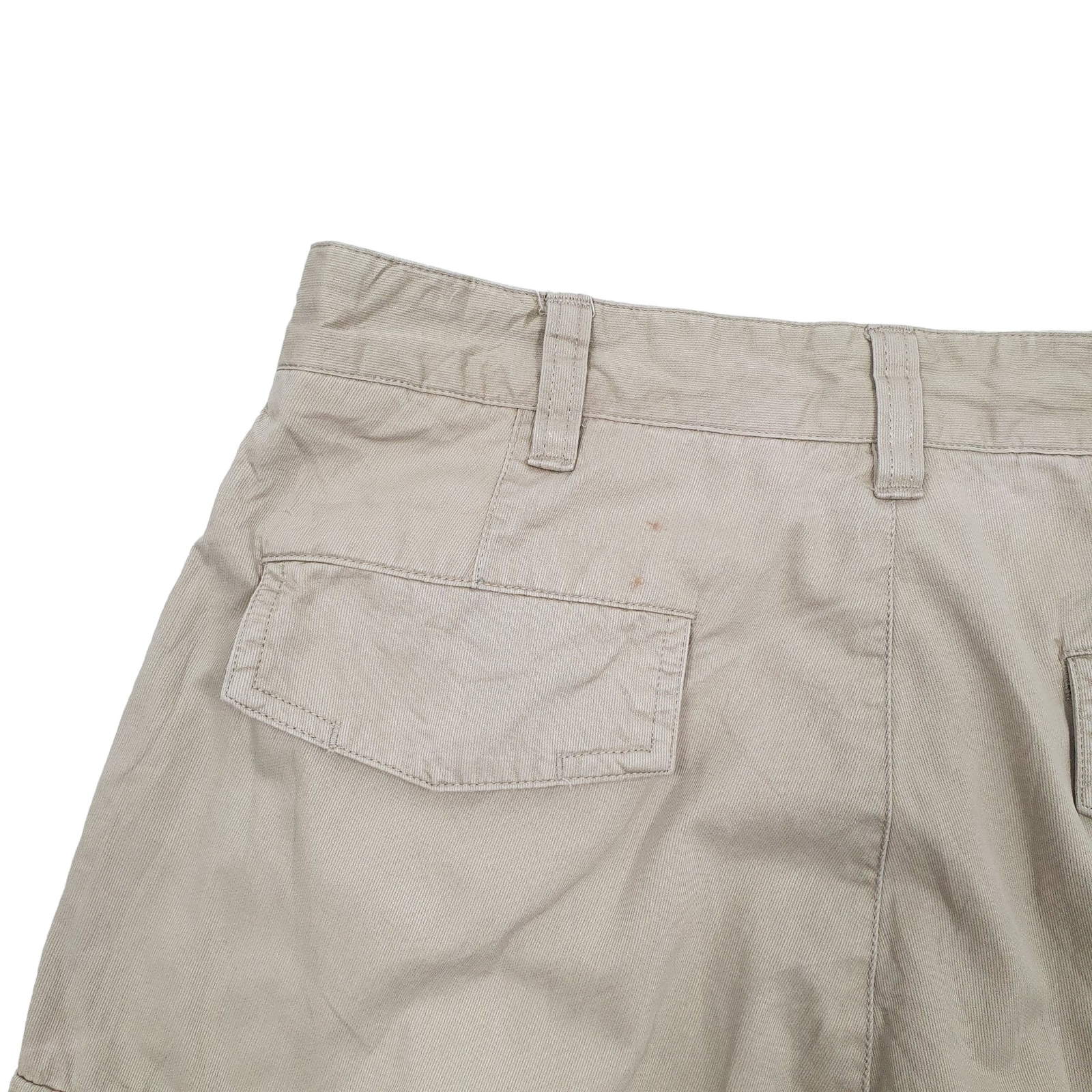 FACCONABLE Beige Cargo Workwear Shorts Mens W31 image 4