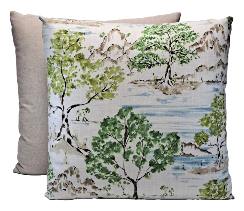 Covington Hikaru Willow 20'' Decorative Throw Pillow Cover - Image 2 of 4