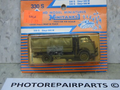 Roco Minitanks (NEW) 1/87 Modern West German Steyr 680M 4x4 Truck Lot #6197 