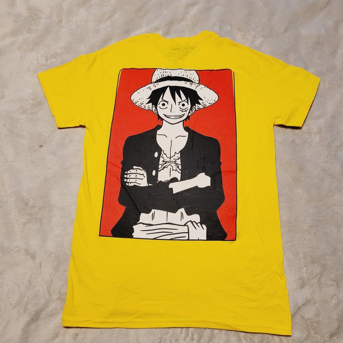 One Piece T-Shirt Mens Size S Luffy Anime Manga Ripple Junction