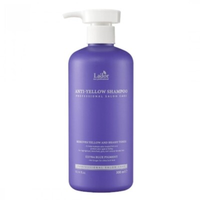 LADOR Anti Yellow Shampoo 300ml / 10.10 fl. oz Moist Nutrients Hair K-Beauty