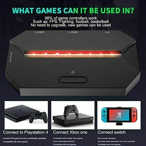 UK Adapter for Gaming Keyboard Mouse Console Adapter Controller for PS3 PS4 Xbox - Picture 6 of 13