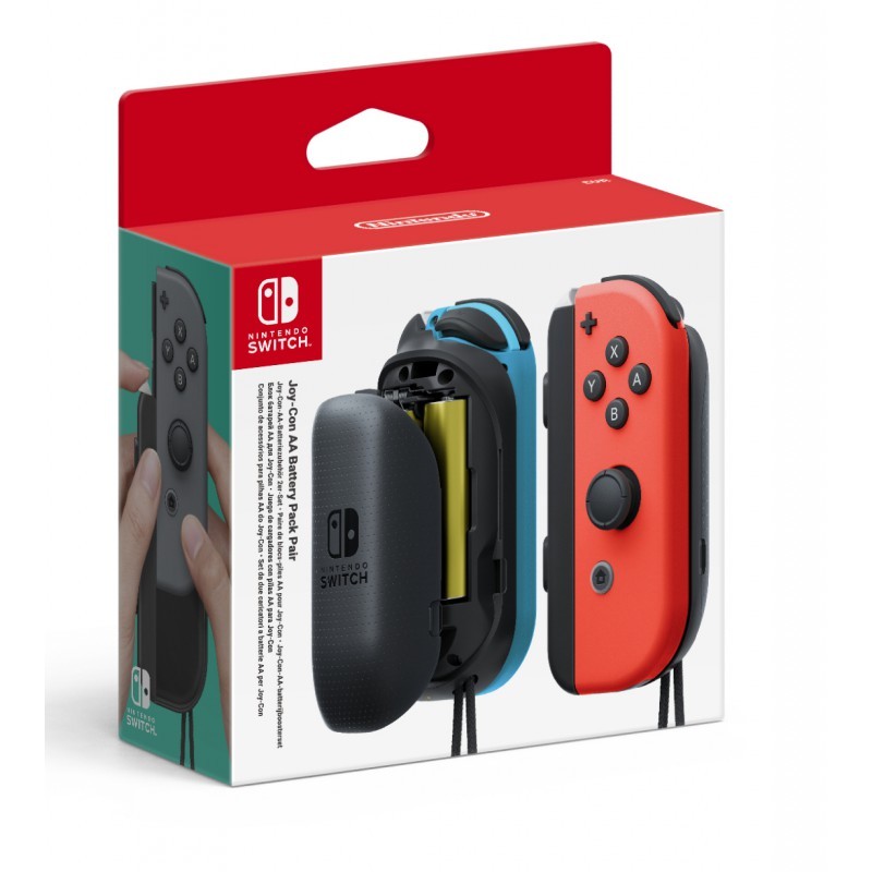 Support de batterie AA pour Joy-Con Switch pour jouer en mode nomade sans interruption