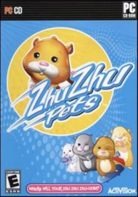 Zhu Zhu Pets PC CD care for virtual creatures game based on hamster stuffed toy!